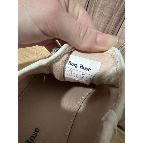 Roxy Rose Women's Fashion Walk Sneaker Size 8.5 Rainbow Glitter - Picture 7 of 10